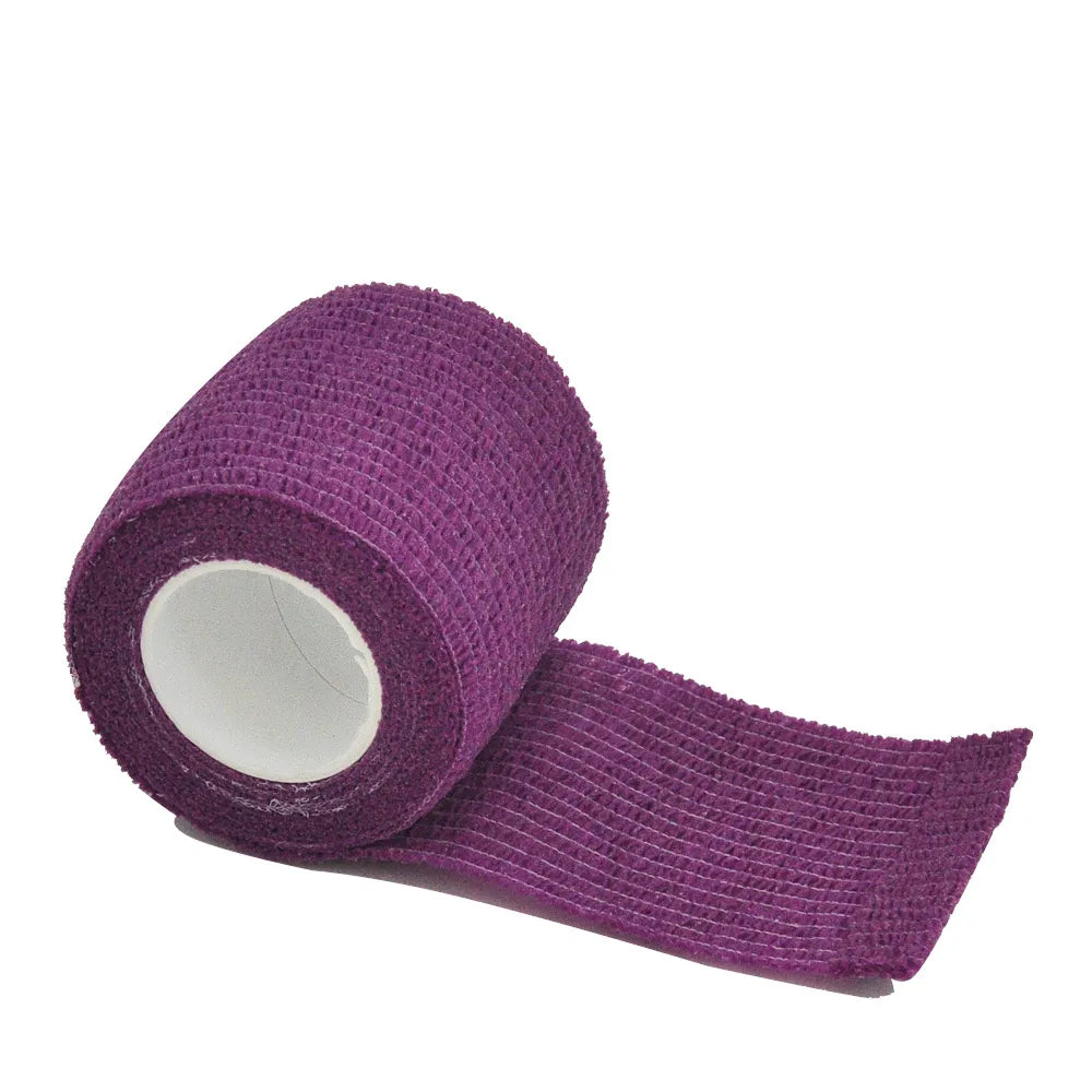 Elastic Grip Wrap Self Adhesive Camouflage Tape 450cm Sports Bandage
