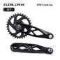 Goldix Narrow Wide Crankset 175mm MTB Square Taper Aluminum Bike Crank