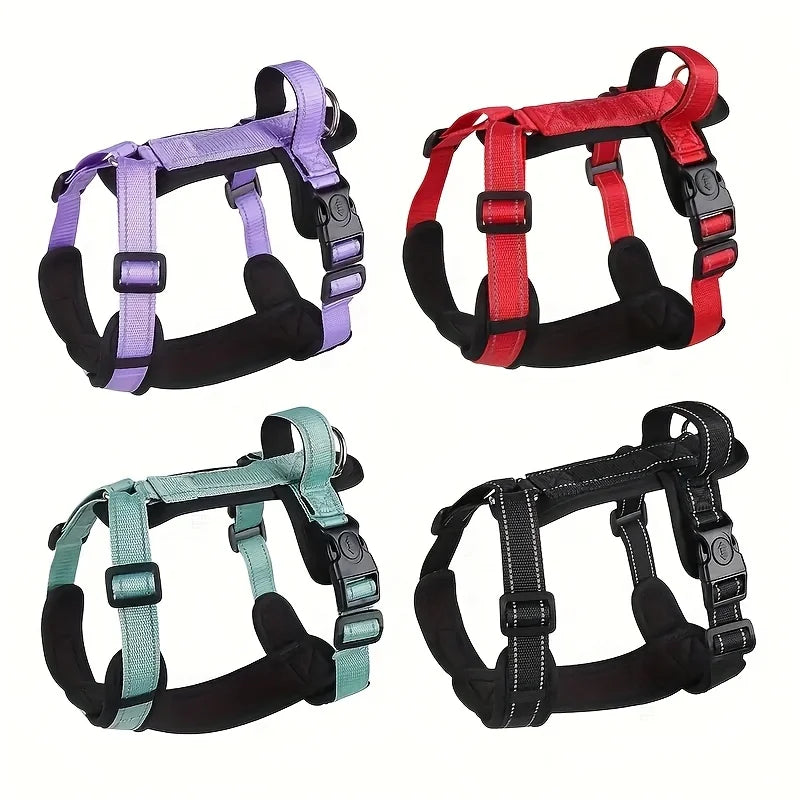 Adjustable Harness Litter Bag for Medium Large Dogs with Anti-Lost Bells