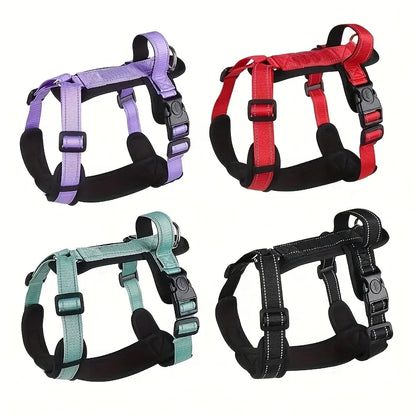 Adjustable Harness Litter Bag for Medium Large Dogs with Anti-Lost Bells