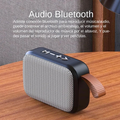 Portable Mini Speaker Bluetooth FM Radio MP3 Player with TF Card Support