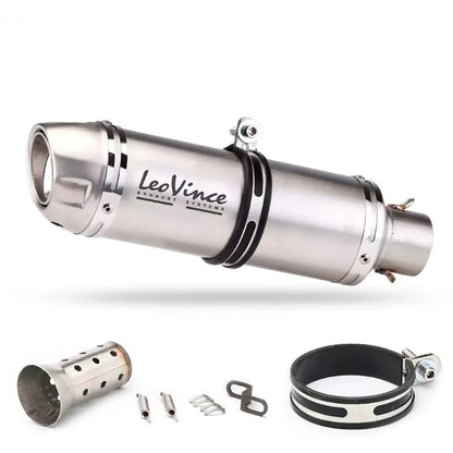 51mm Motorcycle Exhaust Muffler Pipe LeoVince Escape Moto With DB Killer for Z1000 Z900 GSR600 FZ6N R1 R6 R3-EXPROTAS