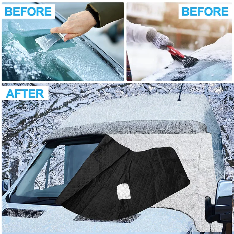 Windscreen Screen Cover for Motorhome Fiat Ducato Peugeot Boxer Citroen Relay
