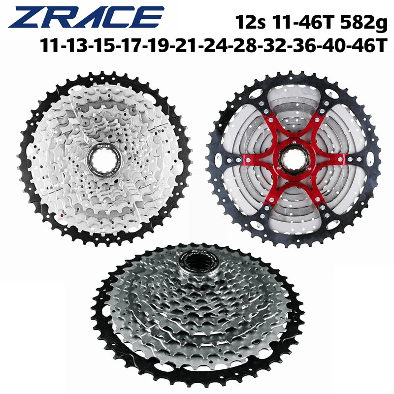 Aluminum Alloy Bracket 12 Speed MTB Cassette Freewheel 11-50T 11-52T