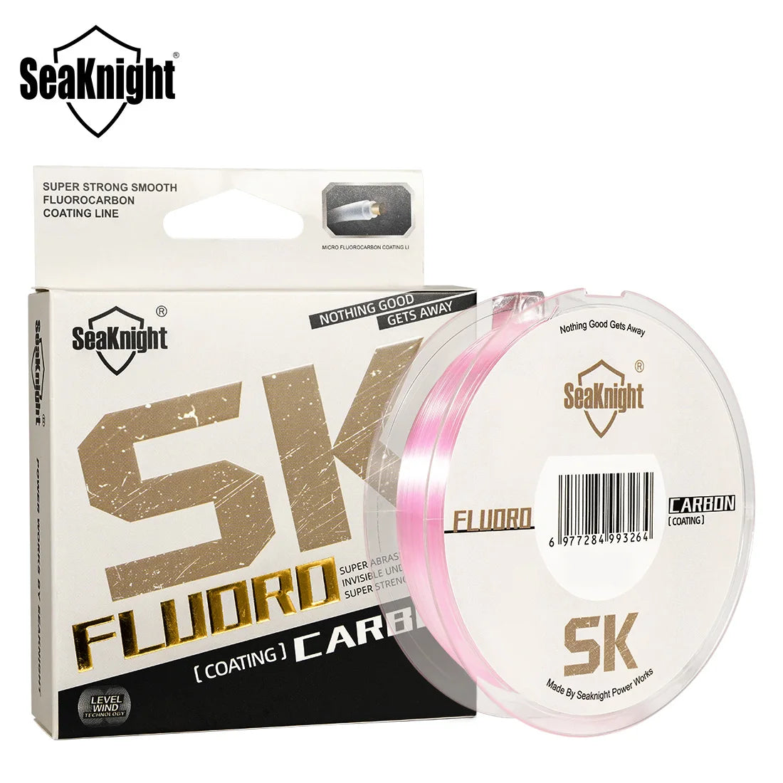 SeaKnight Fishing Line 100M/50M Fluorocarbon 3-100LB Strong Sinking Line