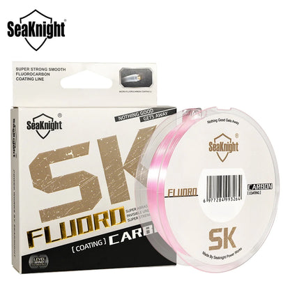 SeaKnight Fishing Line 100M/50M Fluorocarbon 3-100LB Strong Sinking Line