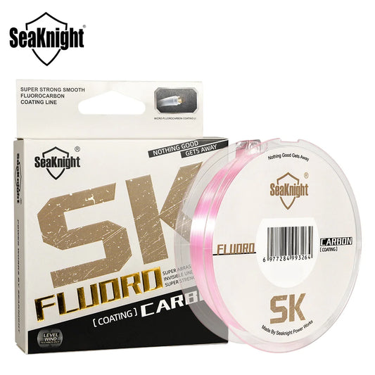 SeaKnight Fishing Line 100M/50M Fluorocarbon 3-100LB Strong Sinking Line