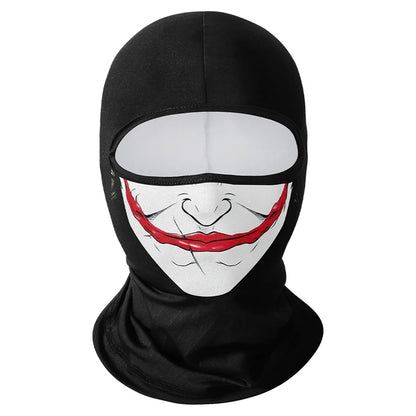 Motorcycle Balaclava Windproof Skull Full Face Mask Neck Liner Ski