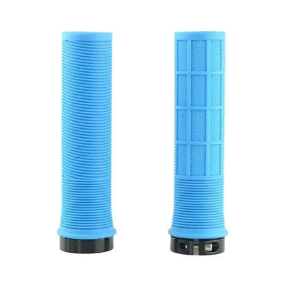 TPR Lock-On Bicycle Handlebar Grips Non-Slip MTB Rubber Grips