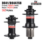NOVATEC D041SB D042SB MTB Hub 28/32/36H 6-Bolt HG for 8-12 Speed