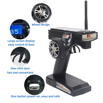 Flysky RC System Controller 3CH Transmitter & GR3E Receiver for Car Boat