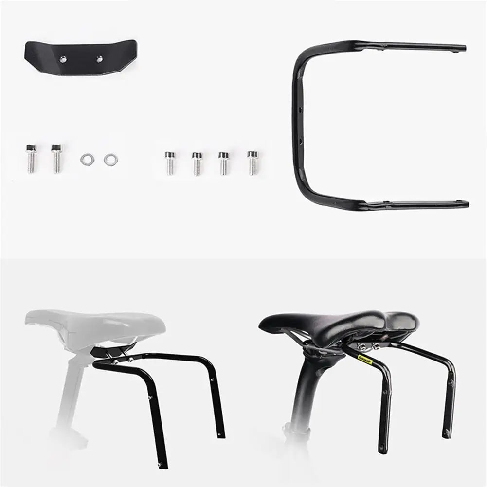 Rhinowalk Bike Saddle Stabilizer Bracket, Rear Seat Luggage Rack Holder, Support Shelf