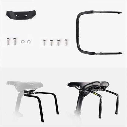 Rhinowalk Bike Saddle Stabilizer Bracket, Rear Seat Luggage Rack Holder, Support Shelf