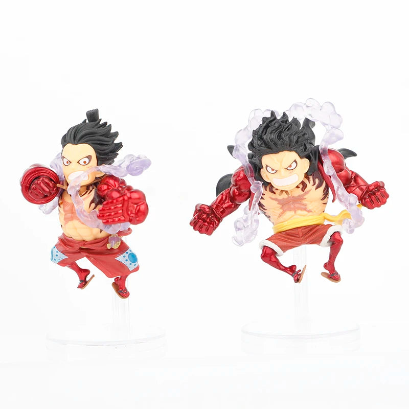 5pcs One Piece Gear 4 Luffy PVC Figure Set 11cm Anime Collectible Models