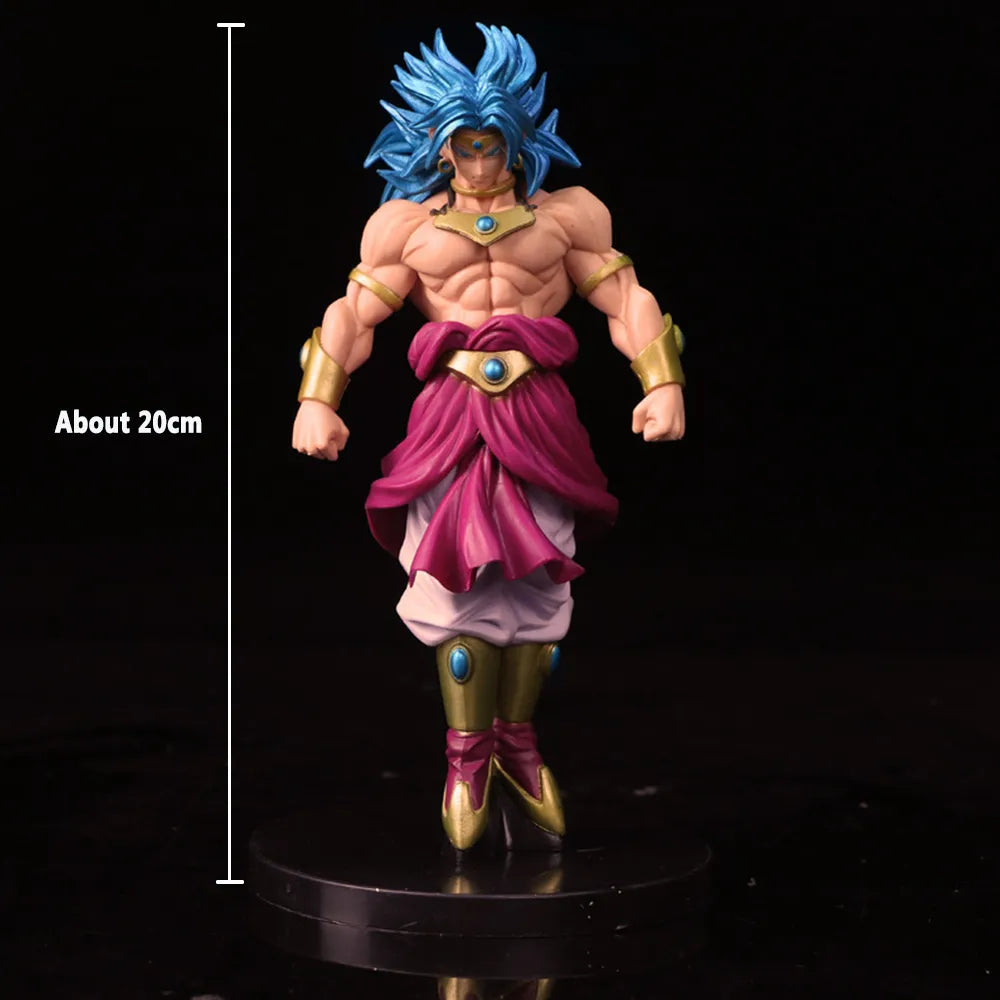 20cm Dragon Ball Anime Figure Broli Super Figma Toys DBZ Super Action Figurine PVC Collection Model Toys For Kids Gifts-EXPROTAS