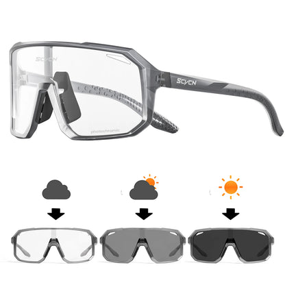 Mtb Cycling Sunglasses Photochromic Goggles UV400 Sports Bike Eyewear