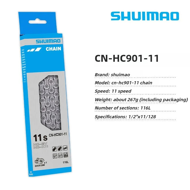 Bicycle Chain 6/7/8/9/10/11 Speed MTB 10v 11v 12v 116/126 Links