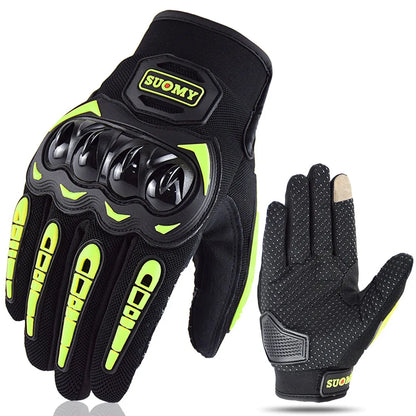Suomy Summer Motorcycle Gloves Touch Screen Breathable Protective Riding Gloves