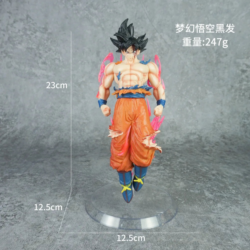 Dragon Ball Z Ultra Instinct Goku Figure PVC Anime Statue Migatte no Gokui