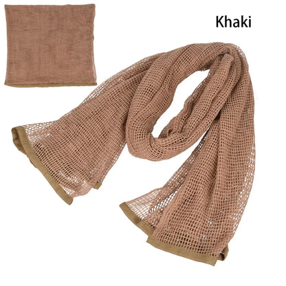 Veil Camo Mesh Scarf for Outdoor Camping Hiking Hunting Activities