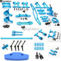 RC Car Upgrade Parts for Tamiya TT02 Metal Front Rear Steering Swing Arms
