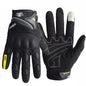 Black SUOMY Racing Motorcycle Gloves Full Finger Breathable Anti-Slip S-XXL