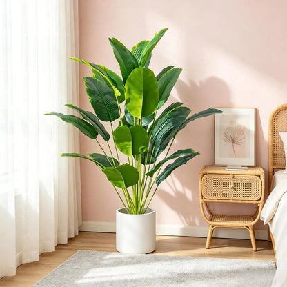 Large Artificial Tree Tropical Fake Palm Plant 67-112cm Home Decor