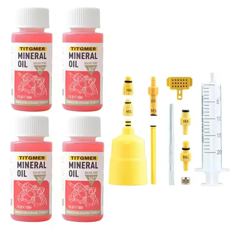 Hydraulic Disc Brake Oil 60ml for Shimano Tektro Mineral Fluid