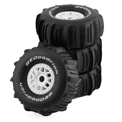 4PCS 1/7 RC Sand Tires 138mm OD 17mm Hex for ARRMA Mojave Traxxas UDR