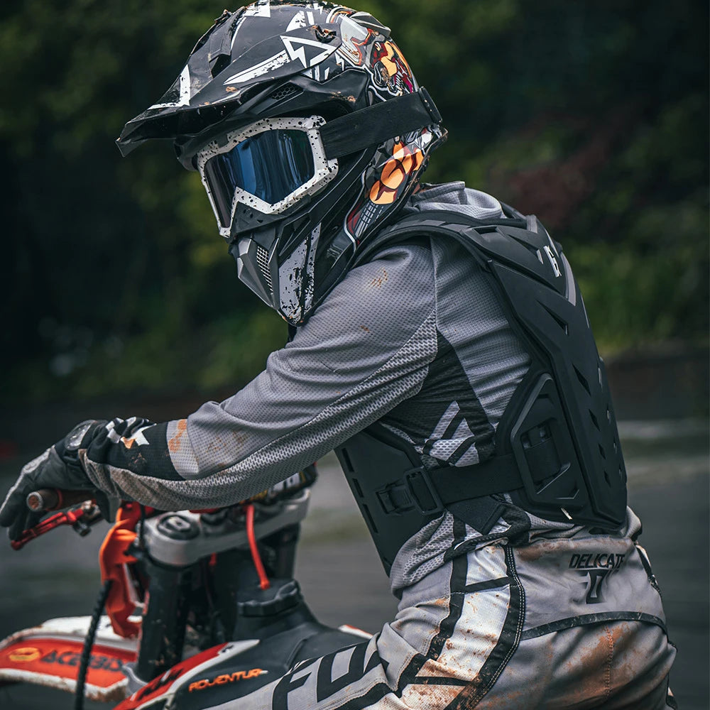 Off-Road Racing Motorcycle Jacket Vest Riding Chest Protector Armor Gear Knight Motocross Protective Gear For KTM Yamaha Suzuki