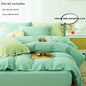 3pcs Double Duvet Cover King Size 100% Cotton Bedding Quilt Covers 220x240