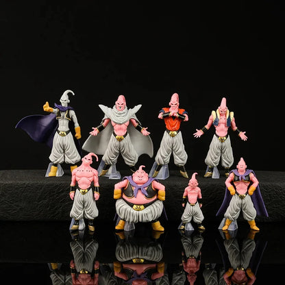 8pcs Figure Majin Buu PVC Action Figures Anime Collectible Model Toys