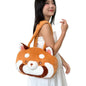 Cute Red Panda Plush Shoulder Bag Women Travel Backpack Crossbody