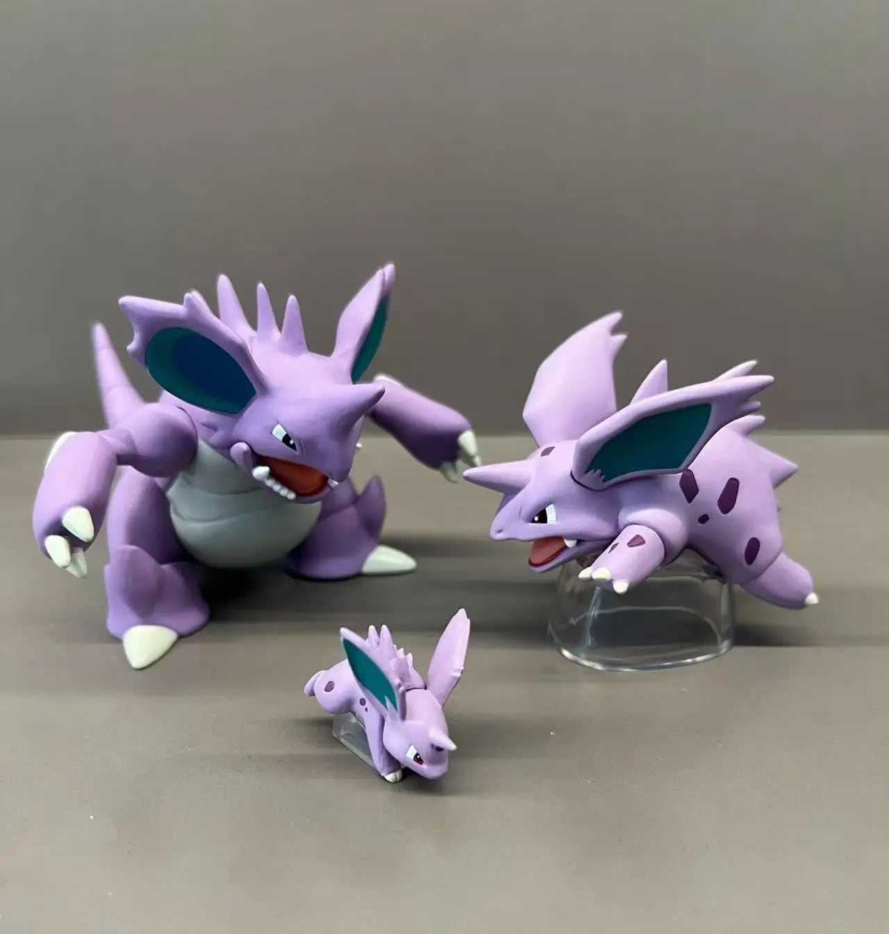 Scale World Pokémon Nidoking Nidorino Nidoran Legend of Elves Figure Set
