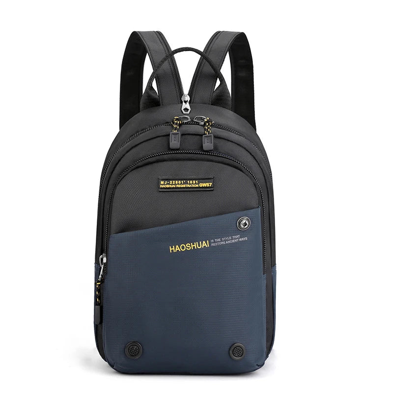 Men's Chest Bag Sling Backpack Travel Outdoor Small Cross Body Bags
