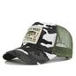 Mesh Fishing Cap Snapback Trucker Hat Breathable Unisex Outdoor