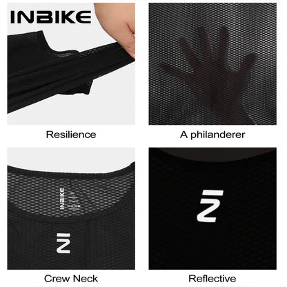 Quick Dry Cycling Base Layer INBIKE Mens Sleeveless Mesh MTB Road Vest