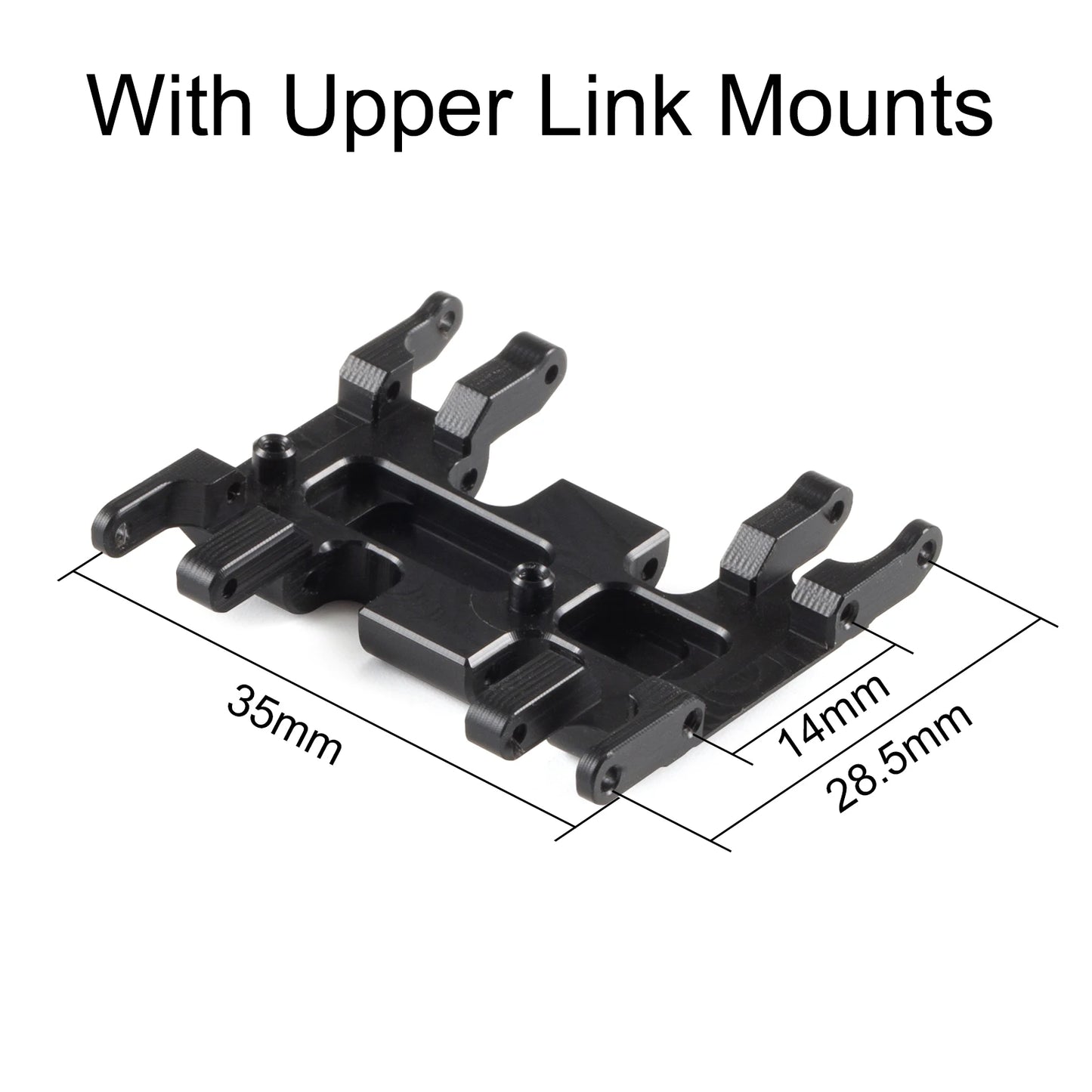 NOD-24 Ultralight Mini Transmission Delrin Skid 1/24 RC Crawler SCX24 AX24