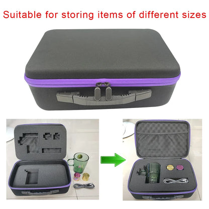 DIY Foam Hard Carry Case Storage Box Travel Zipper Bag Tool Accessories Camera