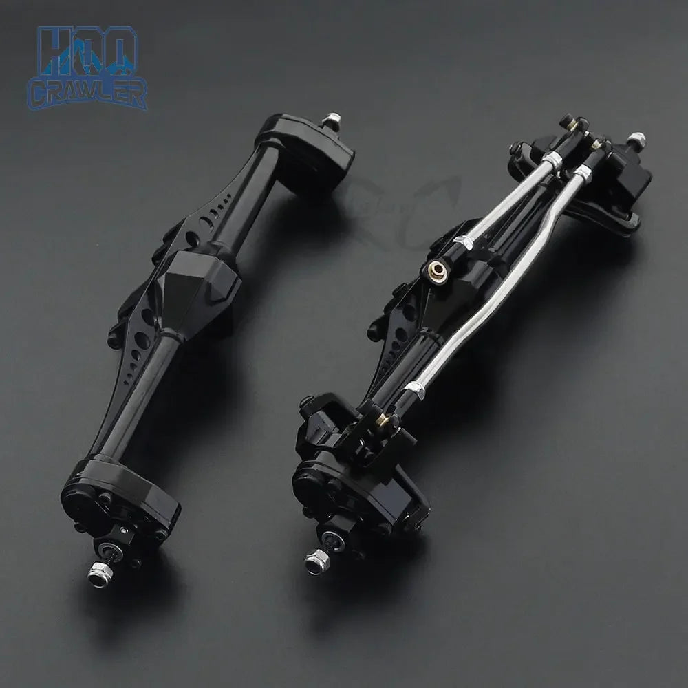 Aluminium Front Rear Portal Axle Set 1/10 RC Crawler Axial Capra UTB Currie F9