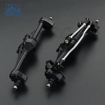 Aluminium Front Rear Portal Axle Set 1/10 RC Crawler Axial Capra UTB Currie F9
