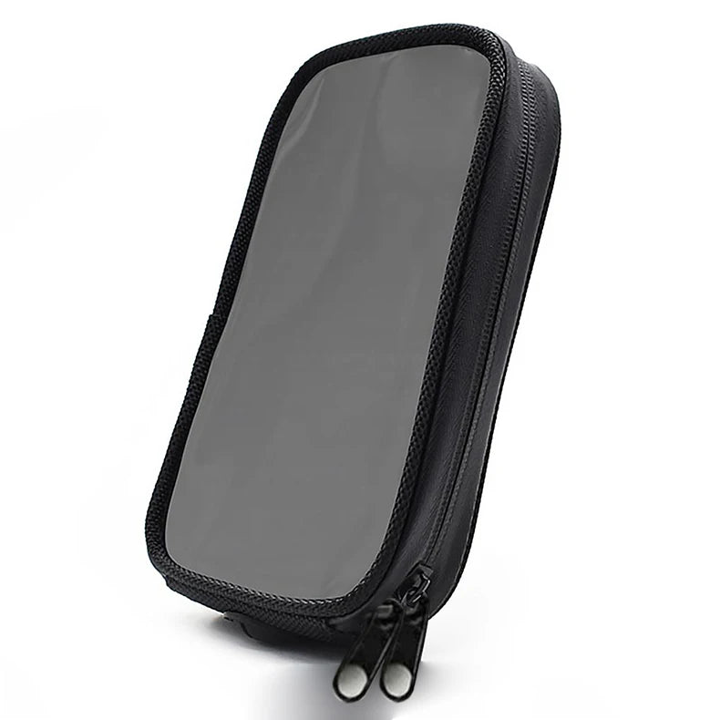 Motorcycle Magnetic Fuel Tank Bag Clear Phone Holder Waterproof Seat Pouch