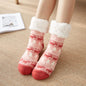 Winter Warm Fuzzy Fluffy Socks Non Slip Cozy Slipper Christmas Gift