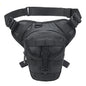 DUHAN Multi-Function Motorcycle Drop Leg Bag Hip Bum Motorcycle Bag Outdoor Waist Bag Motorbike Riding Chest Bag