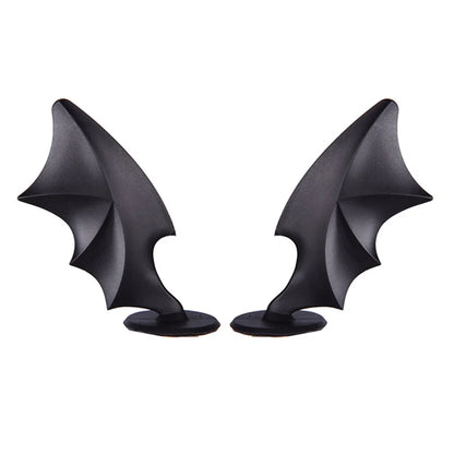 2PCS Motorcycle Helmet Horn Decoration Adhesive Suction Cup Accessories