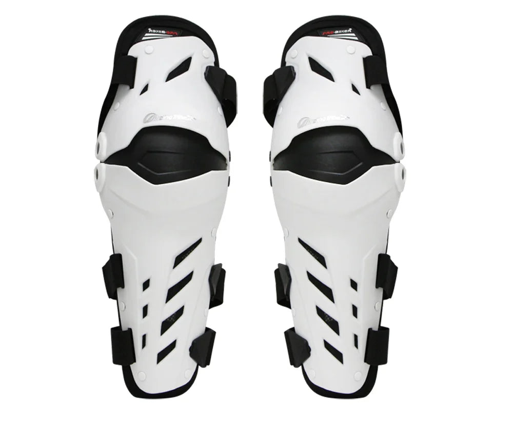 3 colors PRO-BIKER 2018 Motorcycle knee protector Knee sliders motosiklet knee Protective Gear Protector Guards Kit