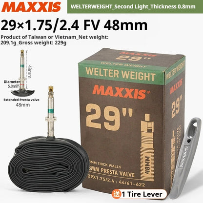 Bicycle Inner Tube MAXXIS 20-29 Inch 700C Presta Schrader MTB Road
