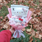 Pooh Bear Bouquet Plush Doll for Wedding Graduation Birthday Christmas