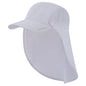 BASSDASH UPF 50+ Fishing Hat Foldable Cap with Removable Neck Flap