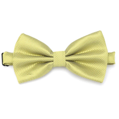 Bow Tie Solid Color Adjustable Wedding Party Ties for Men Women